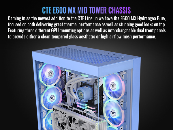 Thermaltake CTE E600 MX Mid Tower E-ATX Case